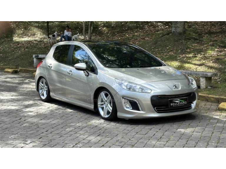 PEUGEOT - 308 - 2014/2014 - Bege - R$ 43.900,00