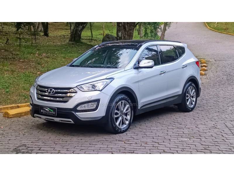 HYUNDAI - SANTA FÉ - 2014/2015 - Prata - R$ 85.000,00