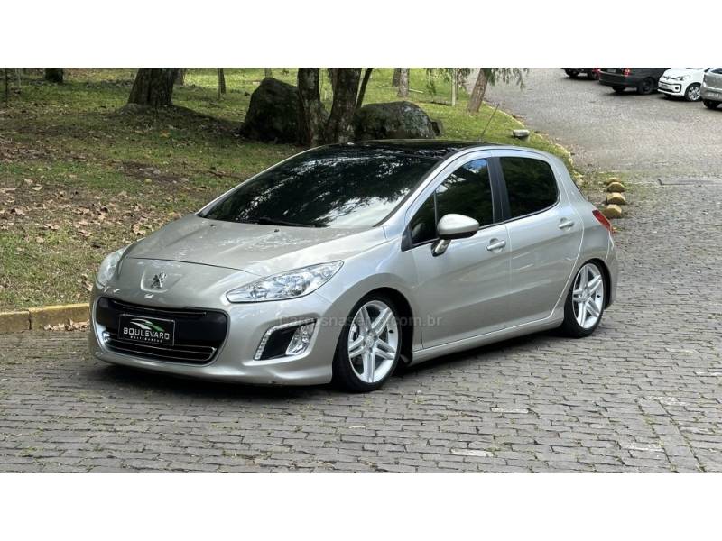 PEUGEOT - 308 - 2014/2014 - Bege - R$ 43.900,00
