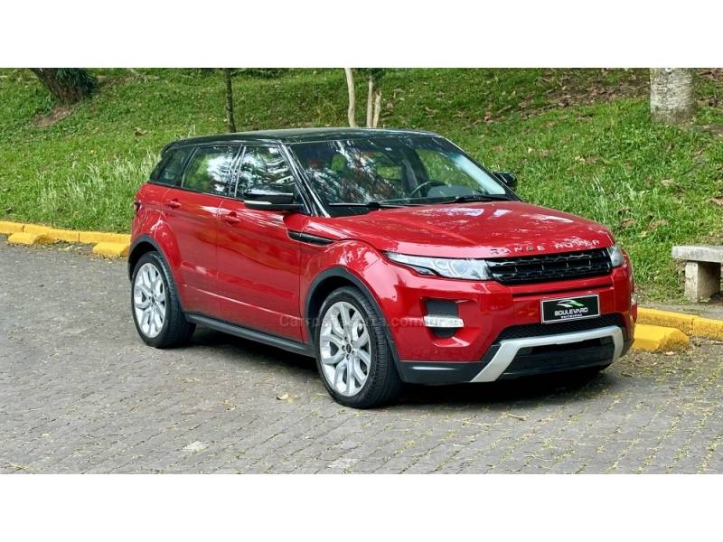 LAND ROVER - RANGE ROVER EVOQUE - 2012/2012 - Vermelha - R$ 110.000,00